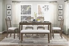 Create a warm and inviting dining space with the light brown - Photo 2