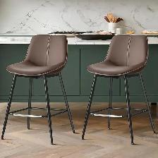 Brand New Set of 2 Swivel Bar Stools $178 - Photo 2