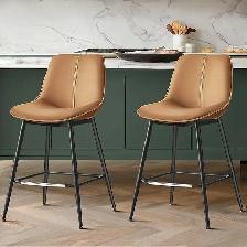 Brand New Set of 2 Swivel Bar Stools $178 - Photo 3