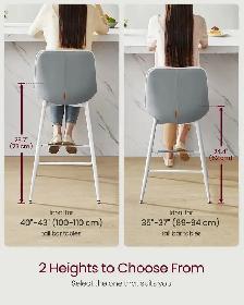 Brand New Set of 2 Swivel Bar Stools $178 - Photo 6