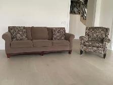 Sofa and Wing Chair - Furniture for Sale – Great Condition!