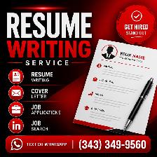 RESUME WRITING SERVICE, APPLICATIONS, COVER LETTER, JOB SEARCH