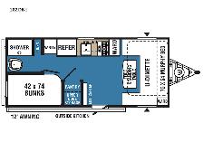 2022 Coachmen RV Clipper Ultra-Lite 182DBU