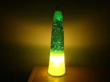 Green-glittered lava lamp - Photo 2