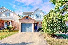 Beautiful 3-Bedroom Single Detached Home in Kitchener for Rent