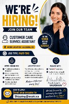 Customer service Assistant
