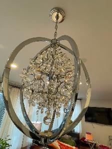 OVE Decors 5 Lights LED Chrome Chandelier - Photo 4