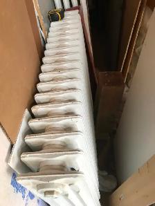 Cast Iron water heating Radiators