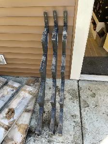 Metal stair stringers