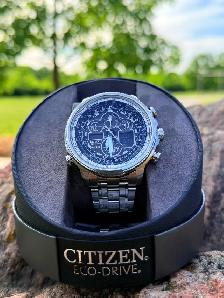 Citizen Navihawk Eco-Drive Chronograph Watch
