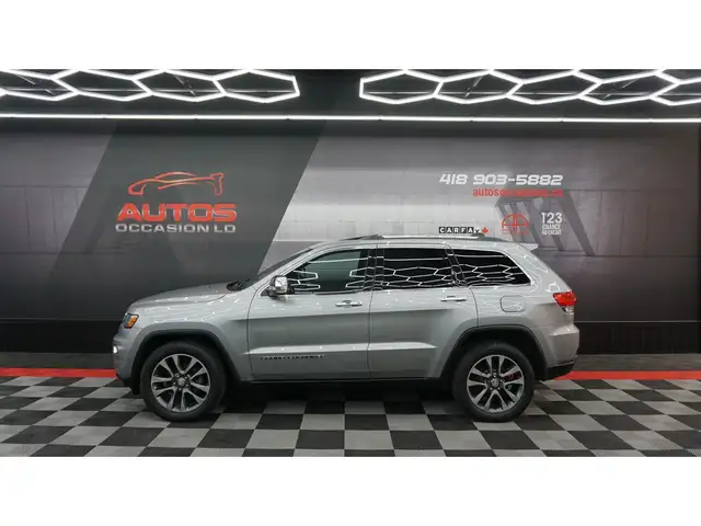 2018 Jeep Grand Cherokee LIMITED 4X4 V6 3.6L AUTO CUIR TOIT GPS