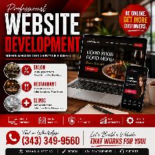 WEBSITE DEVELOPMENT: BOOKING WEBSITES SALON, RESTAURANT, CLINIC