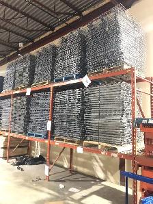 USED Wire Mesh Decking Deck 42'x46' for Pallet Racking - Photo 2