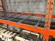 USED Wire Mesh Decking Deck 42'x46' for Pallet Racking - Photo 4