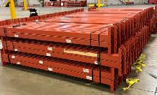 Used 12' x 42" RediRack pallet racking frames for sale. - Photo 3