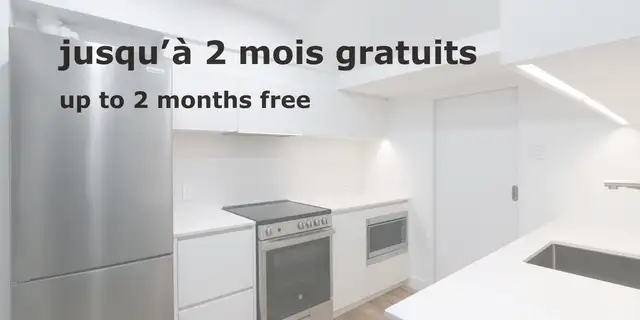 renovated studio apartment near Guy-Concordia - ID 2696
