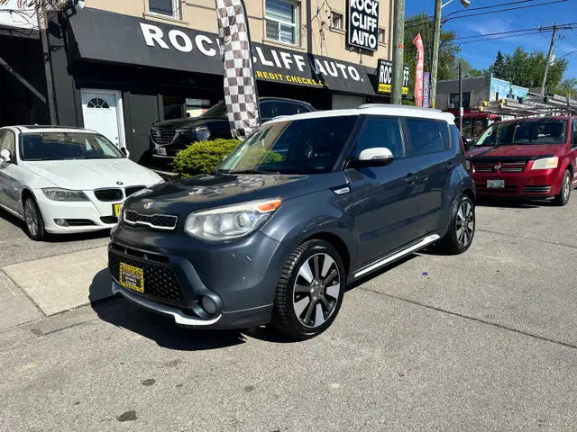2014 Kia Soul Two-Tone Fathom Blue/White Special Edition