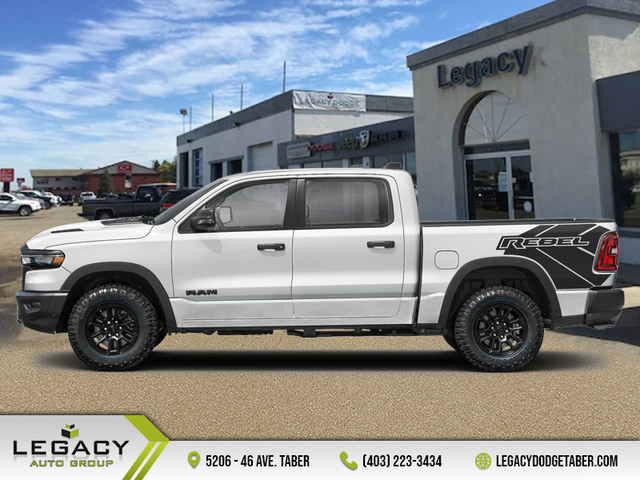 2026 Ram 1500 Rebel - Navigation - Apple CarPlay - $449 B/W