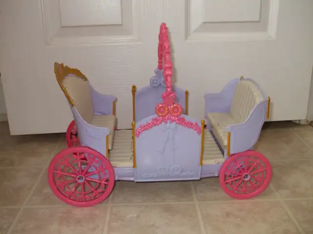 Barbie Doll Carriage & Furniture
