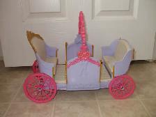 Barbie Doll Carriage & Furniture
