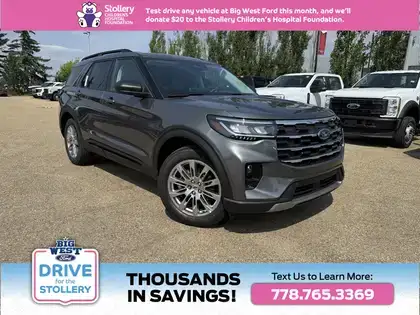 2026 Ford Explorer ACTIVE - 2.3L w/COMFORT PKG, MNRF & 2nd ROW C