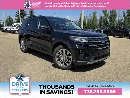 2026 Ford Explorer ACTIVE - 2.3L w/COMFORT PKG & 2nd ROW BENCH