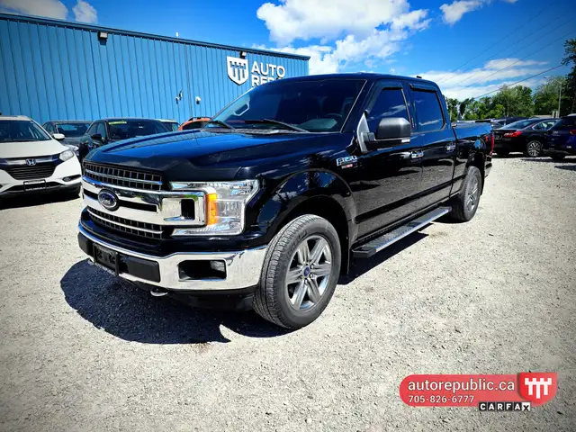 2018 Ford F-150 XLT 5.0L V8 4x4 Crew Cab with 6.5ft box ASIS SAL