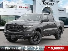 2026 Ram 1500 Rebel | 5.7L HEMI V8 eTorque | Leather-Faced