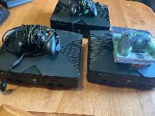 original Xbox consoles