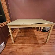 Table de cuisine rectangulaire - Photo 2