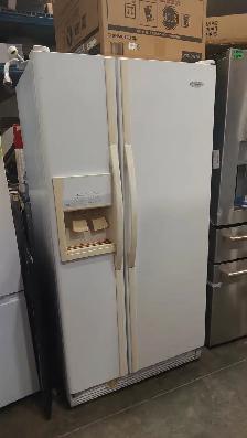 Fridge - 33' - Whirlpool  21.9 cu. ft. Side-by-Side - White - Photo 5