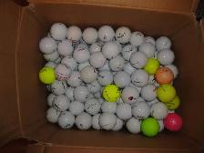 Balles de golf. Huit dollars ($8) la douzaine ou ($5) pour 6 bal