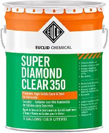 Super Diamond Clear 350 concrete and driveway sealer, 5-gallon