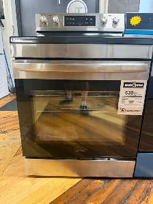 Midea new open box stainless steel stove