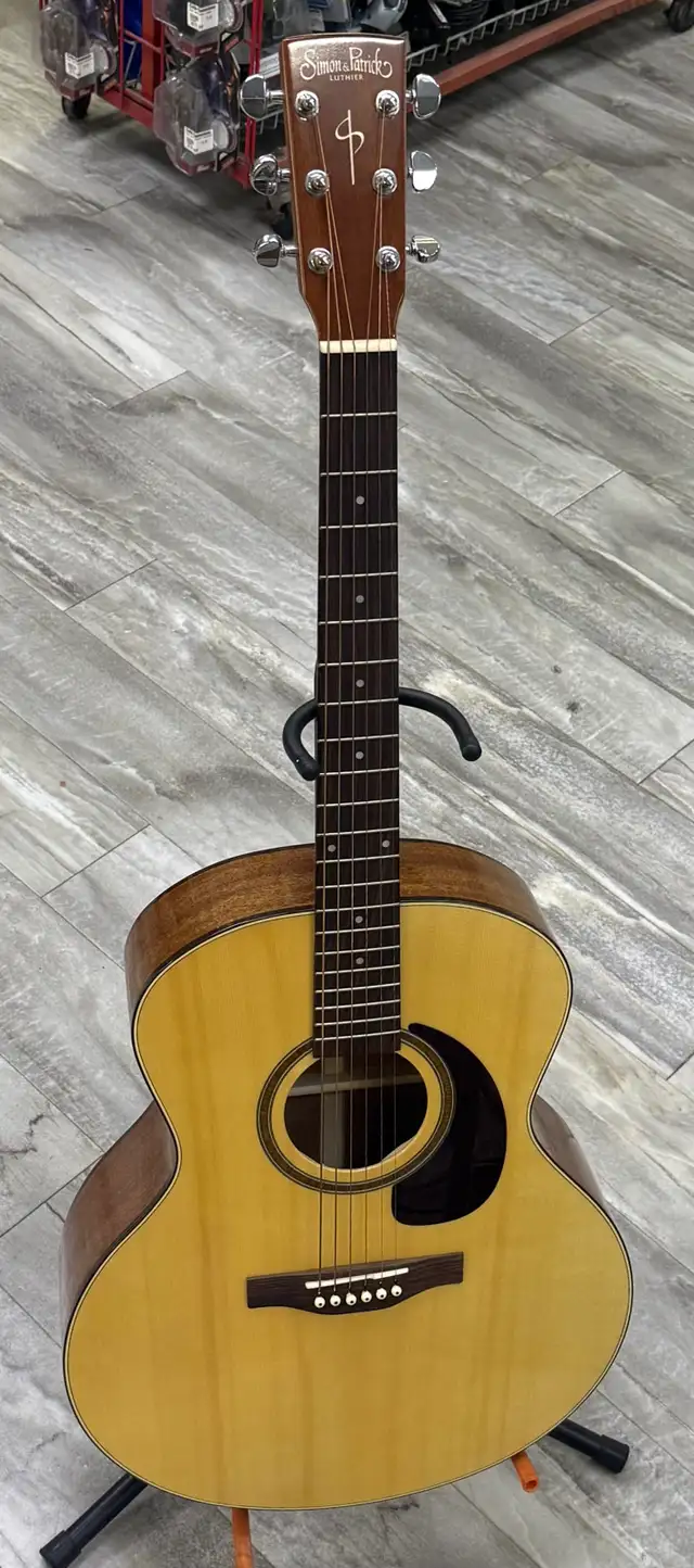 Simon & Patrick Woodland Mini Jumbo Acoustic Guitar