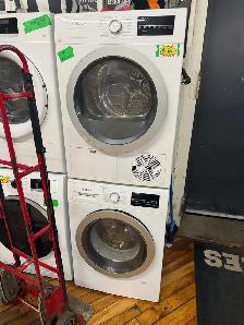 Bosch 24 inch washer and ventless dryer