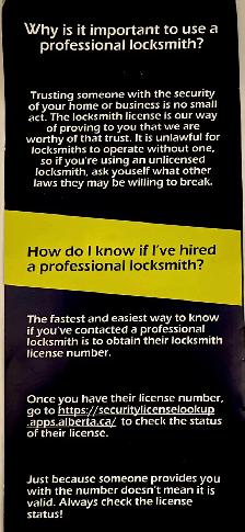 journeyman locksmith 7802656066 - Photo 9
