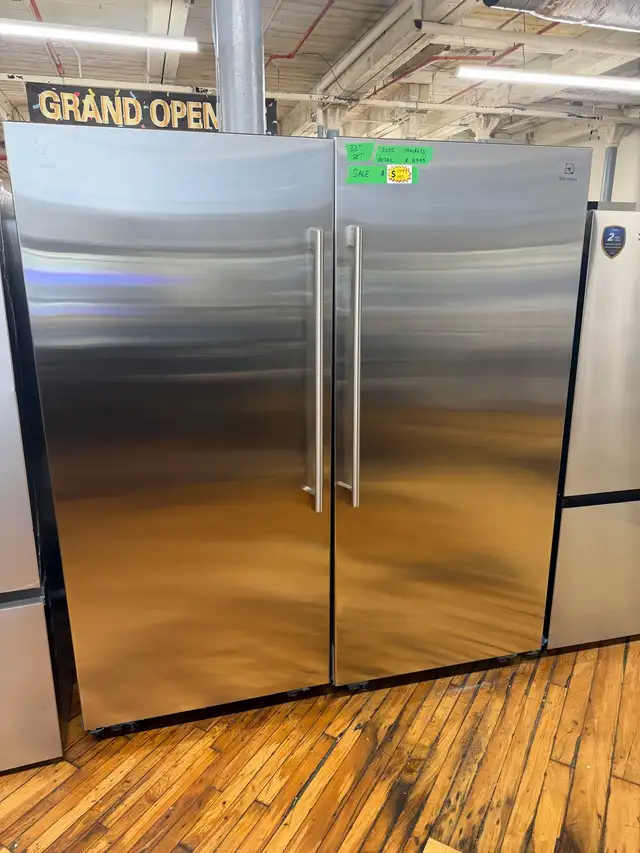 Electrolux stainless steel All fridge and All freezer