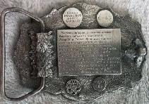 Wrestling Collectible Belt Buckle - Photo 3