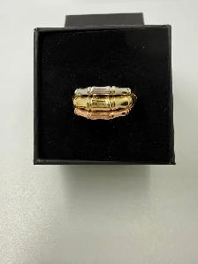 Women's Tri-Colour 14K Gold Ring~Size 7