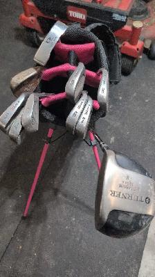 10 piece golf set and new Strata bag - Photo 2