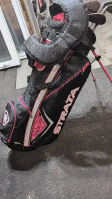 10 piece golf set and new Strata bag - Photo 3