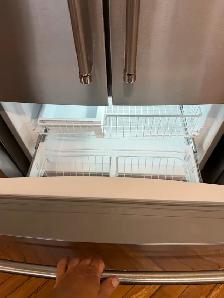 kitchenAid stainless steel three door fridge 2022 model - Photo 5
