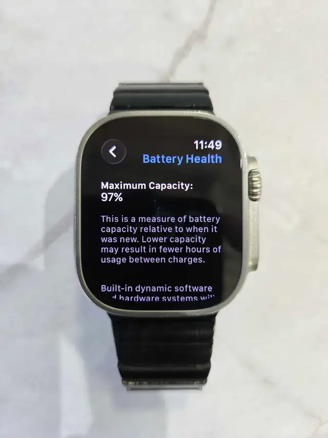 Apple Watch Ultra 1 (BL: 97%)