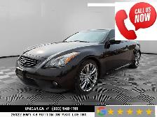 2013 Infiniti G37 Convertible Convertible Base Leather Seats Nav