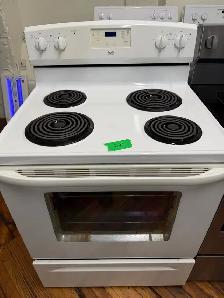 White coil top stoves - Photo 3