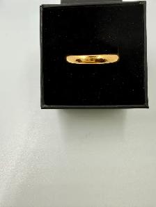 Men's 22K Gold Wedding Band~Size 9