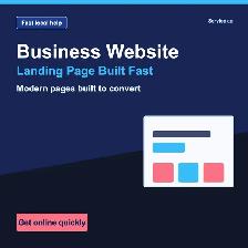 Business Website & Landing Page Built Fast
