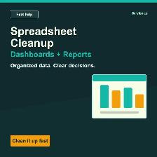 Spreadsheet Cleanup & Dashboards - Fast Help