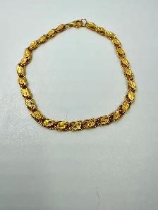 Women's 21K Gold Bracelet~8'